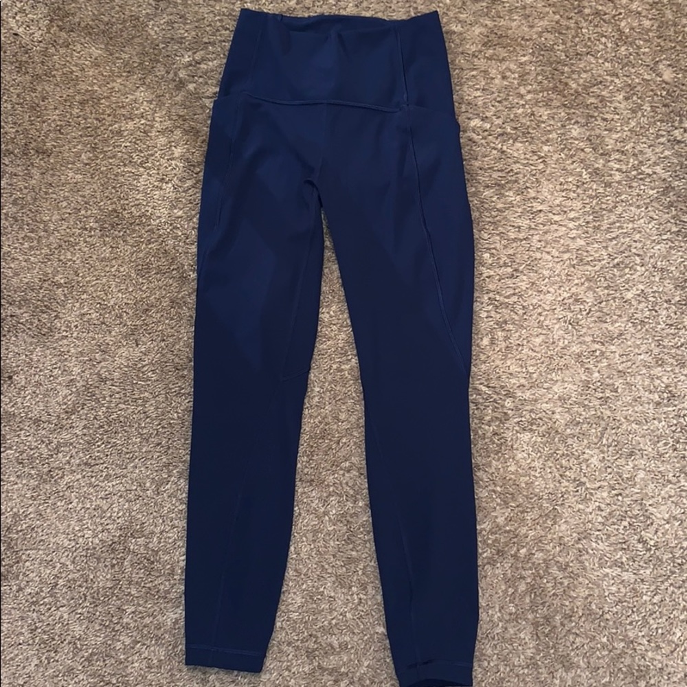Navy leggings